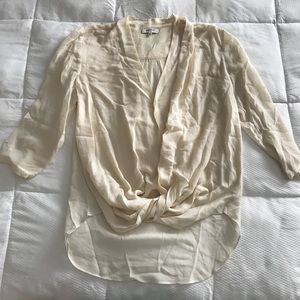 Babaton Silk Craet twist Top